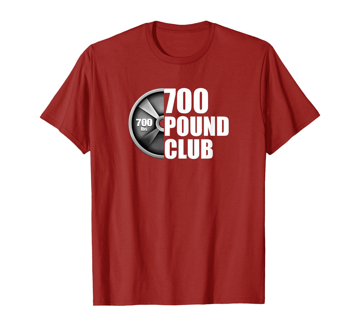 700 Pound Club Powerlifting T-Shirt
