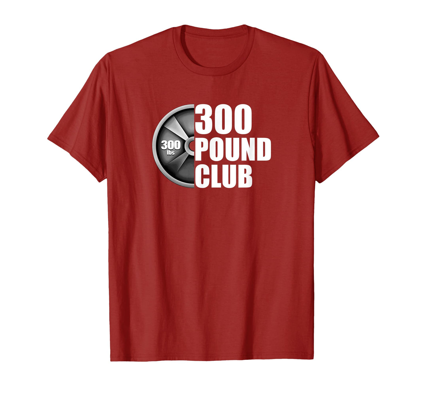 300 Pound Club Powerlifting T-Shirt