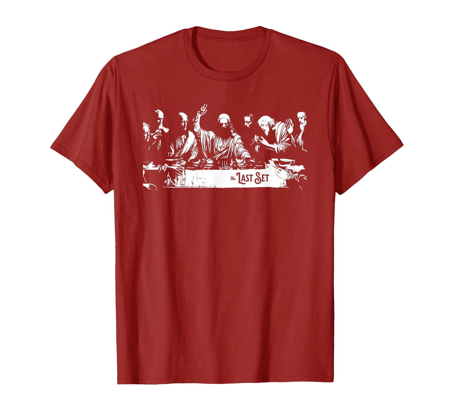 The Last Set Jesus DJ Festival Music Rave Season T-Shirt