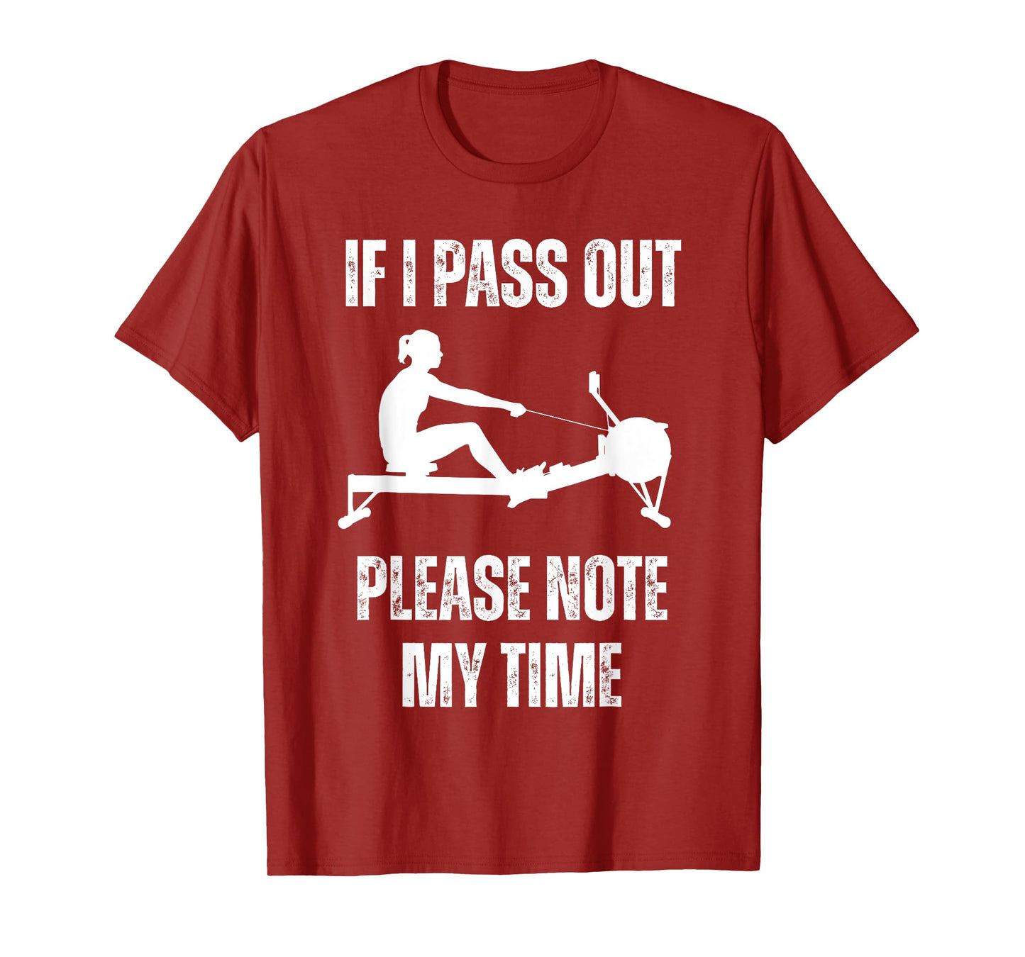 Funny ERG Machine Gym Ergometer Rowing Exercise T-Shirt