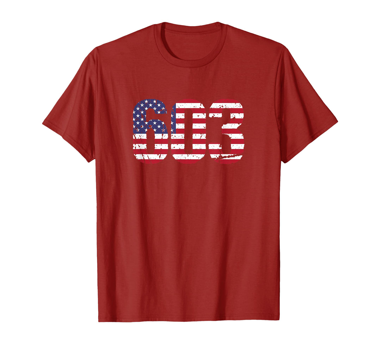 603 New Hampshire Area Code T-Shirt