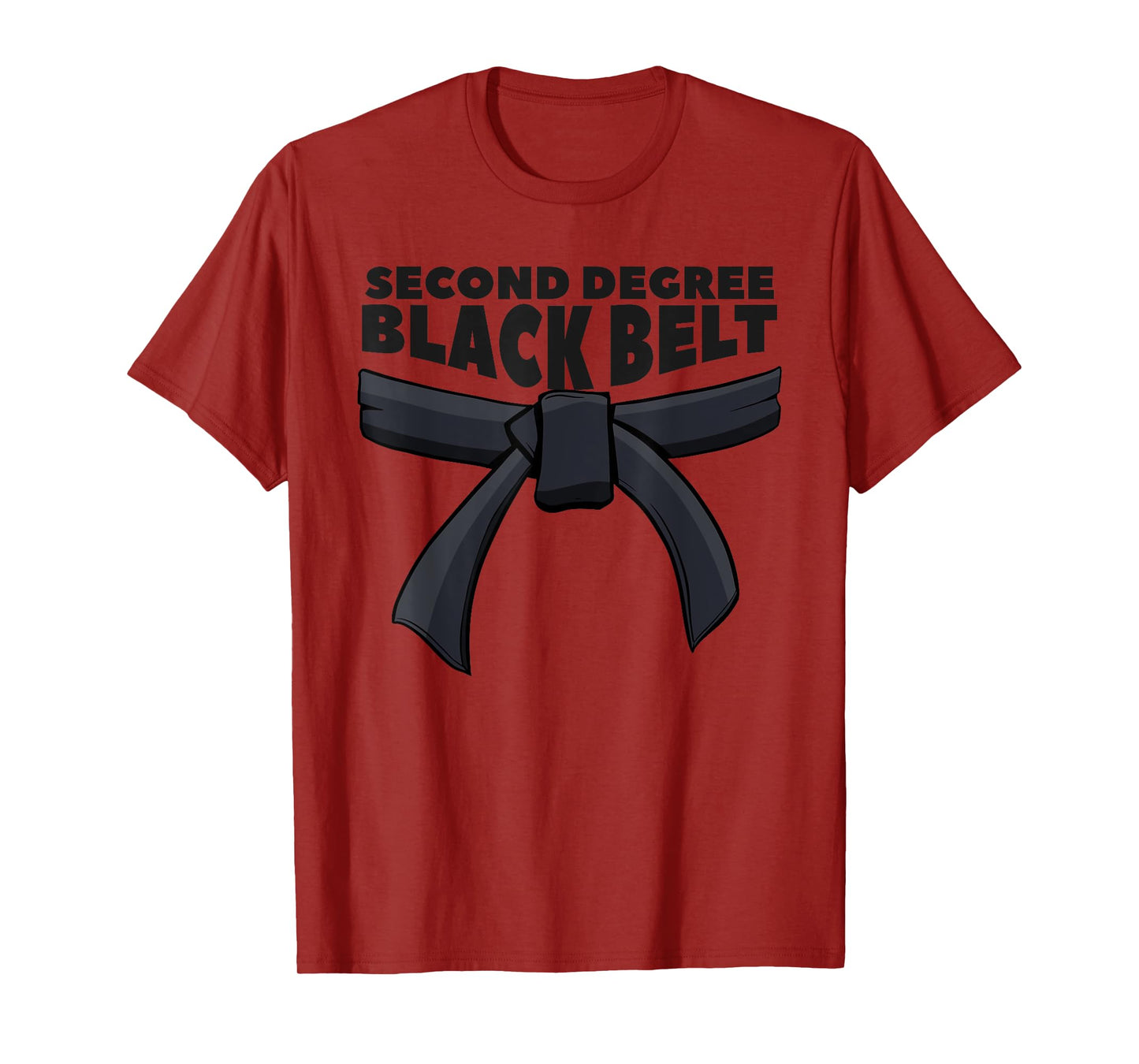 Second Degree Black Belt Martial Arts Karate T-Shirt