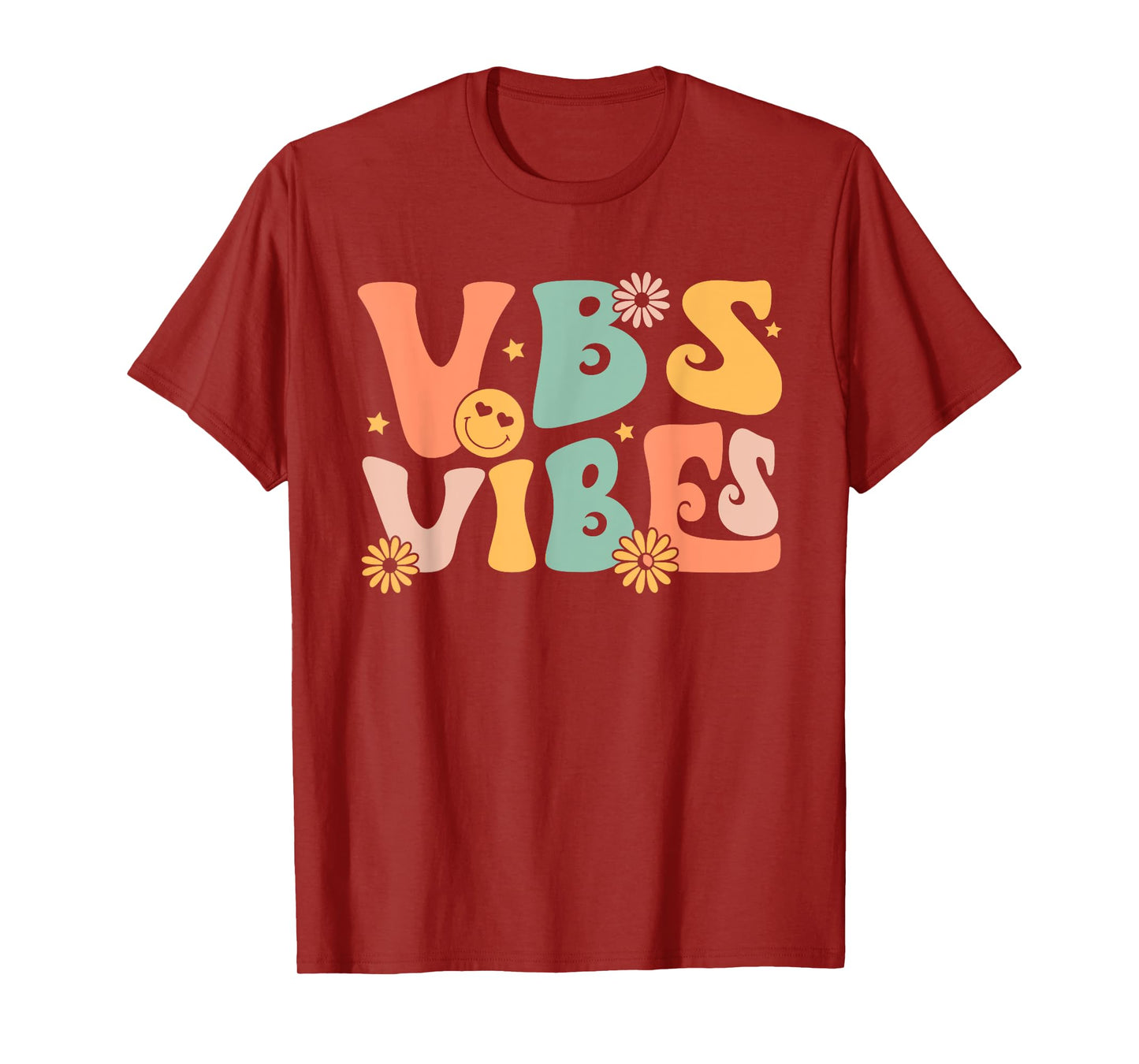 Retro Groovy VBS Vibes VBS 2024 Vacation Bible School Group T-Shirt