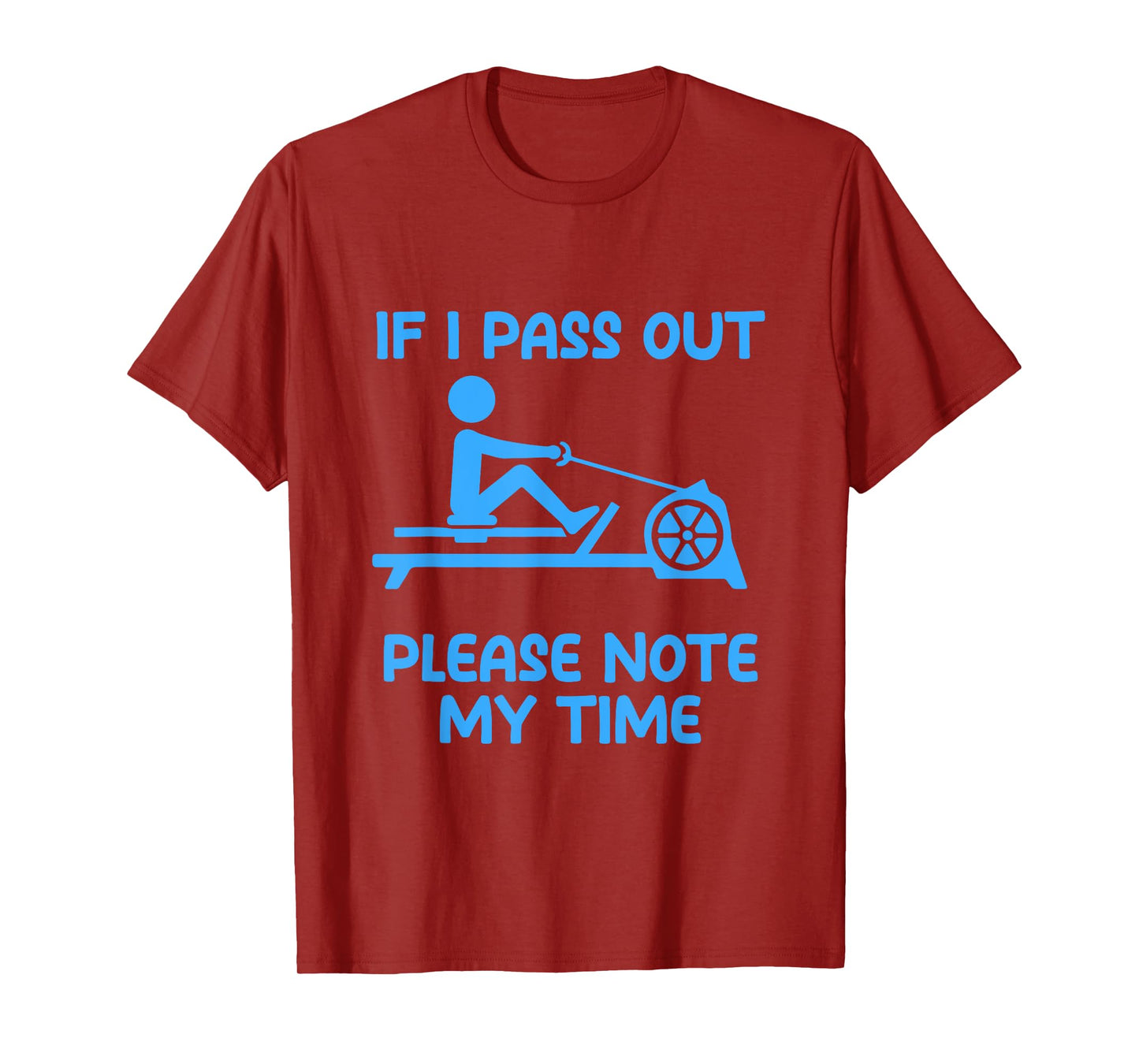 Funny ERG Machine Gym Ergometer Rowing Exercise T-Shirt