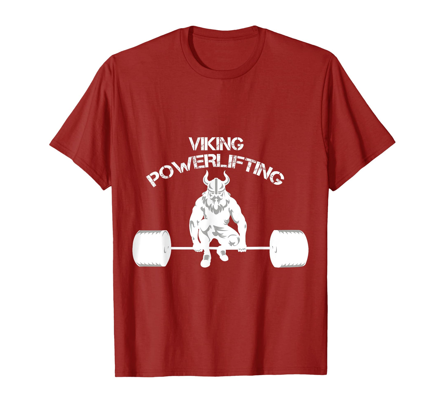 Viking Bodybuilding Weight Lifting Gym Powerlifting T-Shirt