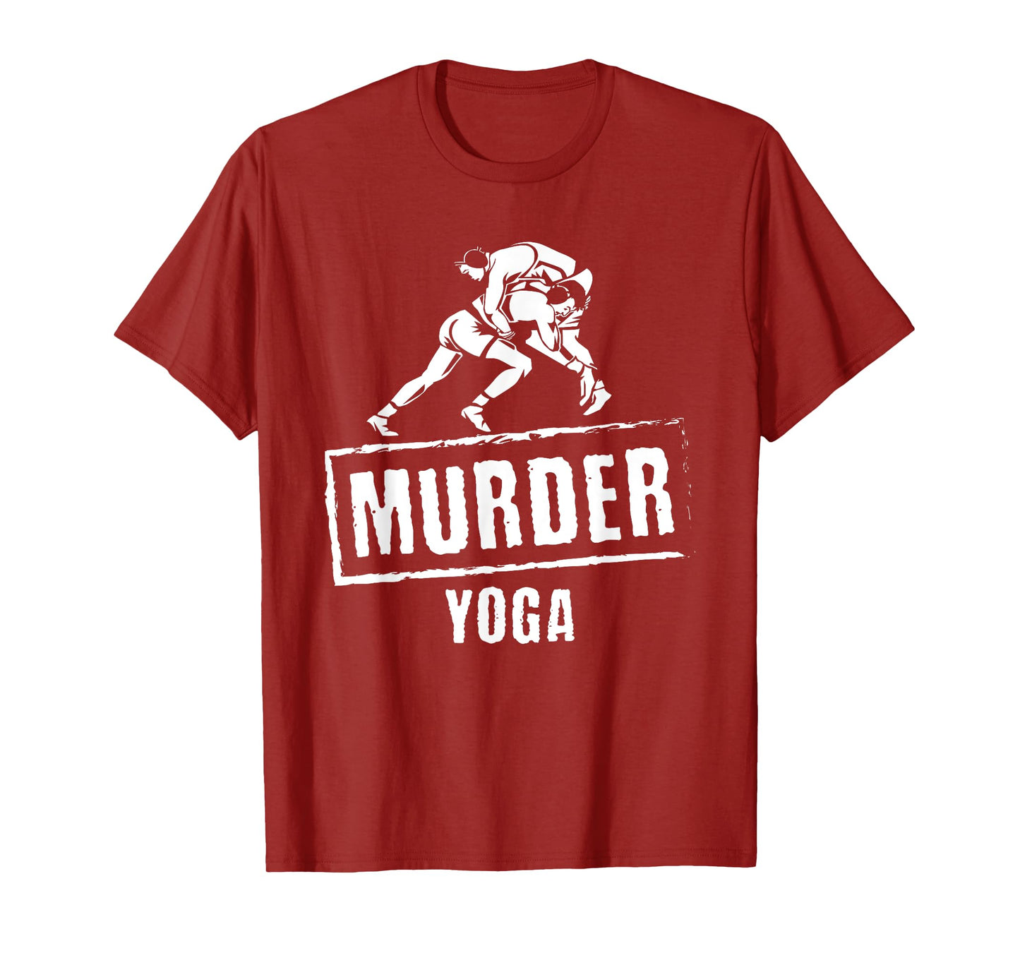 Funny Murder Yoga Fighter Wrestling Gear Wrestling Rules T-Shirt