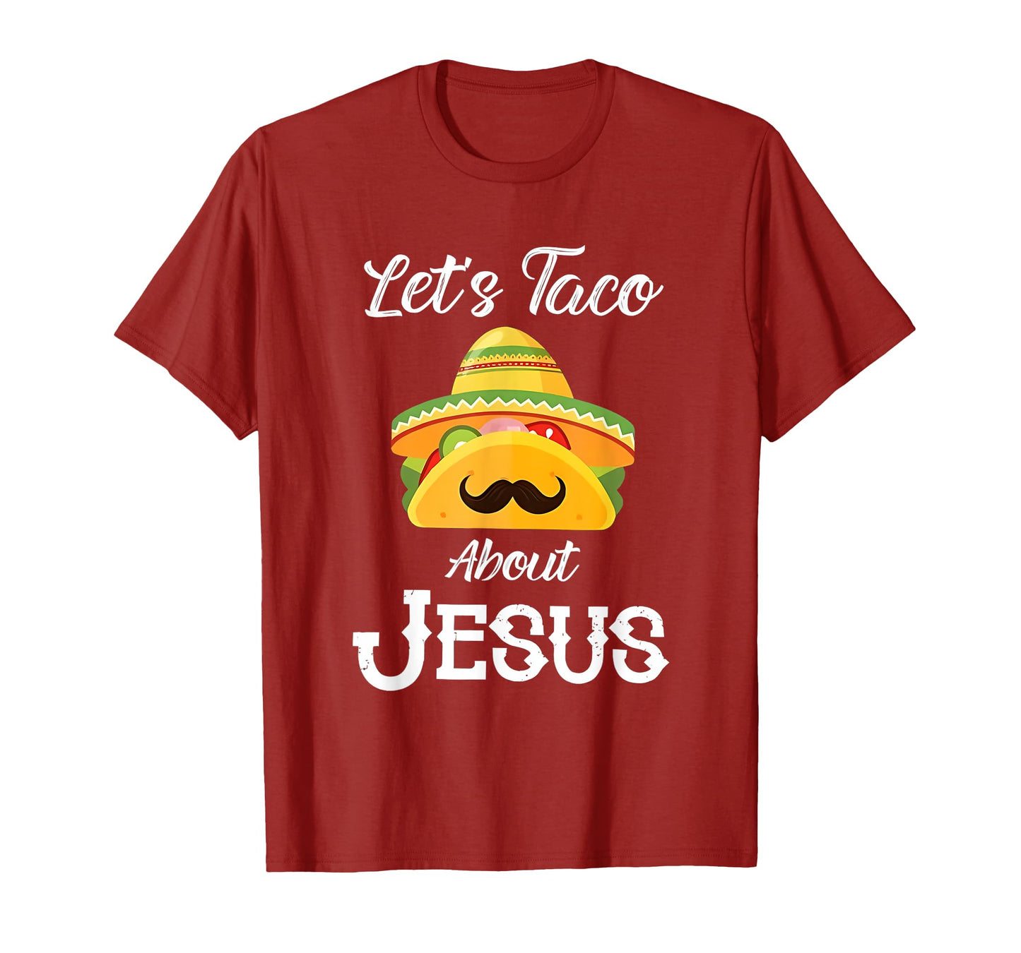Let's Taco About Jesus Group Condiment Christian Family T-Shirt