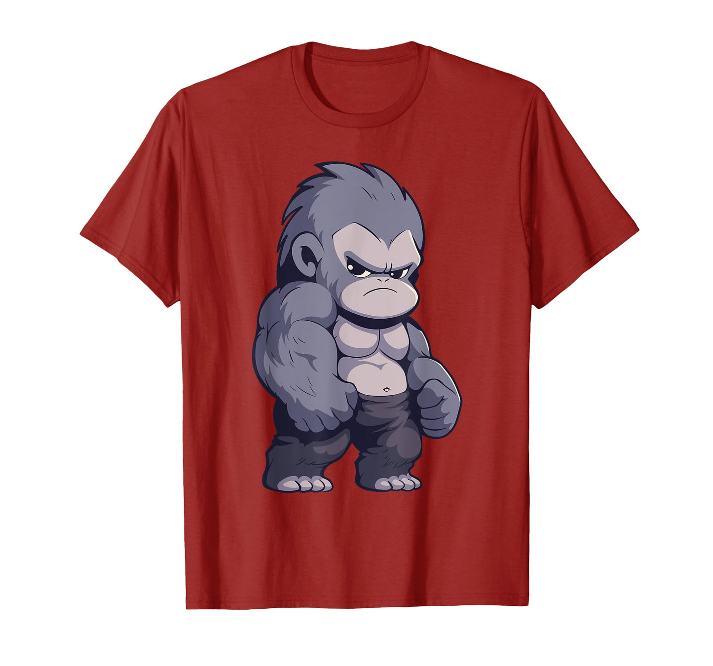 Buff Alpha Silverback Gorilla Ape Design Boxing Gorilla Gym T-Shirt