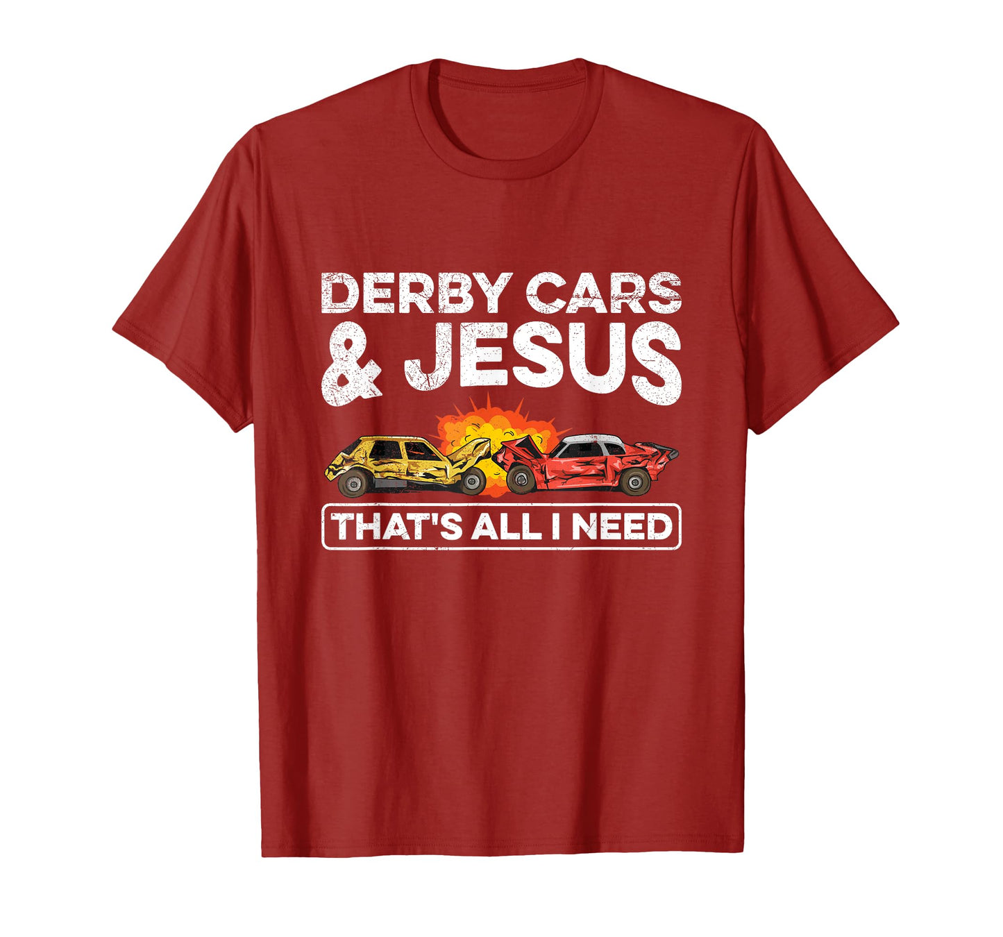 Smashing Cars Demolition Derby Quote for a Demo Derby Driver T-Shirt