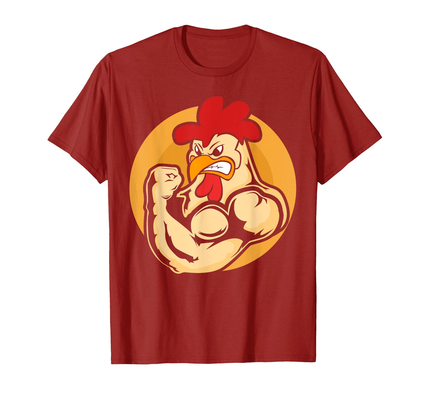 Strong Muscle Chicken Fitness Gym Chickens T-Shirt