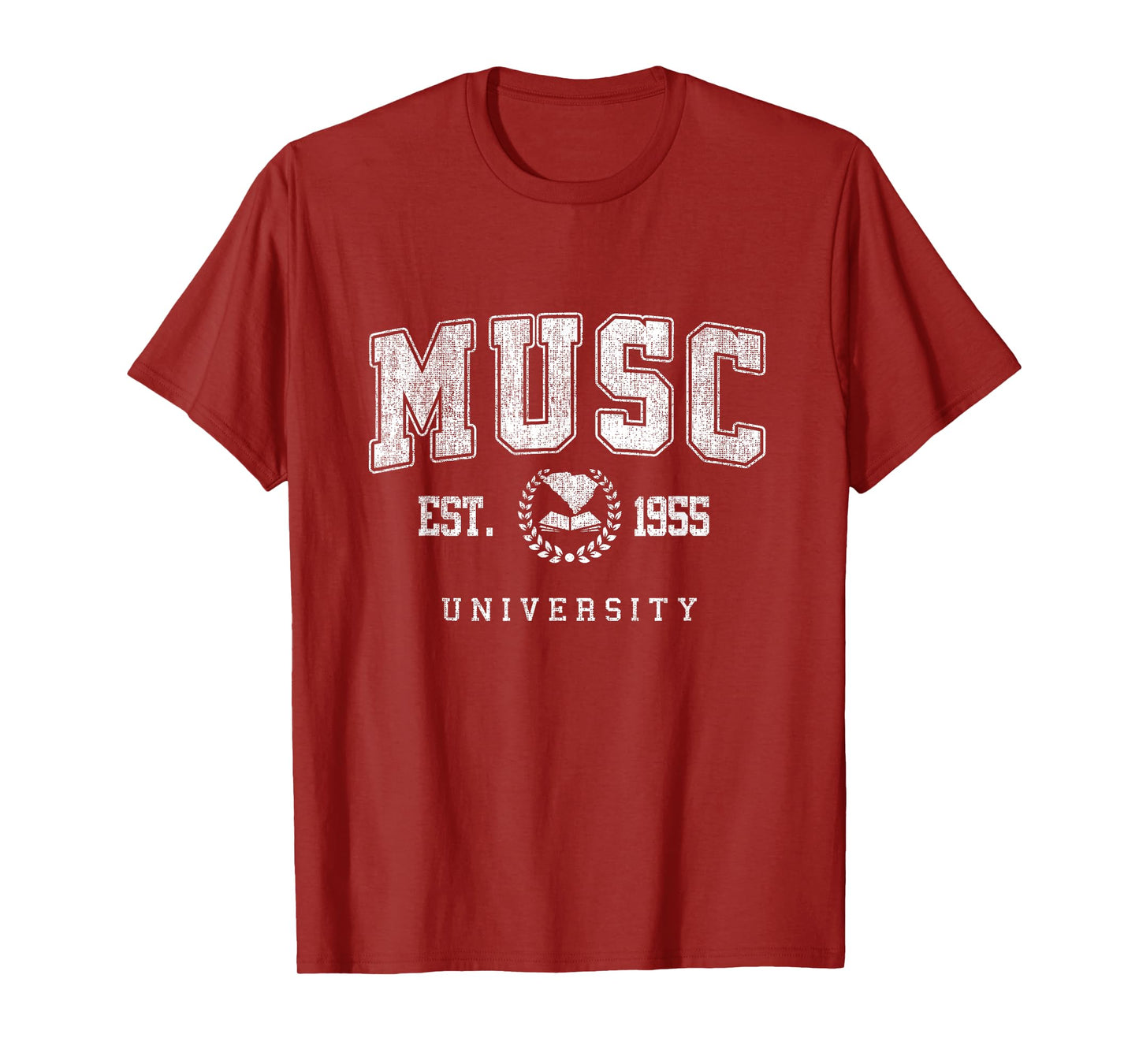 MUSC Arch Collegiate Retro for Tee Men Women T-Shirt