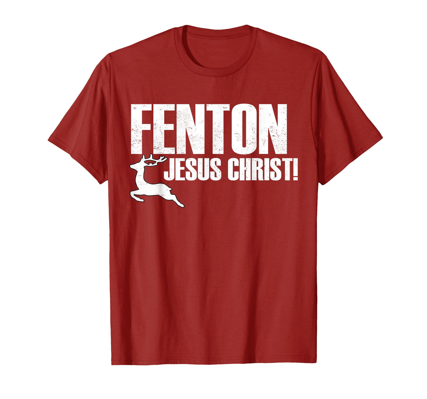 Vintage Jesus Christ, Deer Fenton Christian T-Shirt