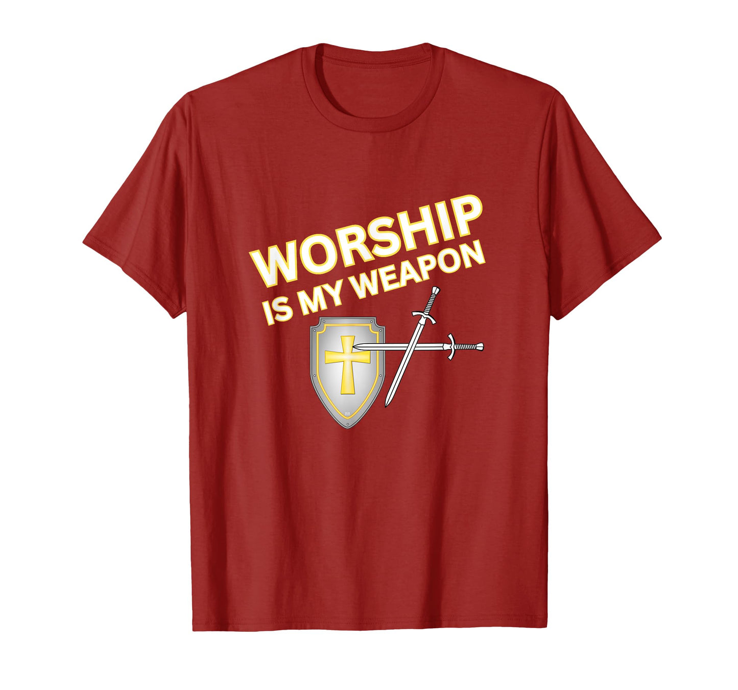 WORSHIP IS MY WEAPON Unisex Jesus Followers T-Shirt