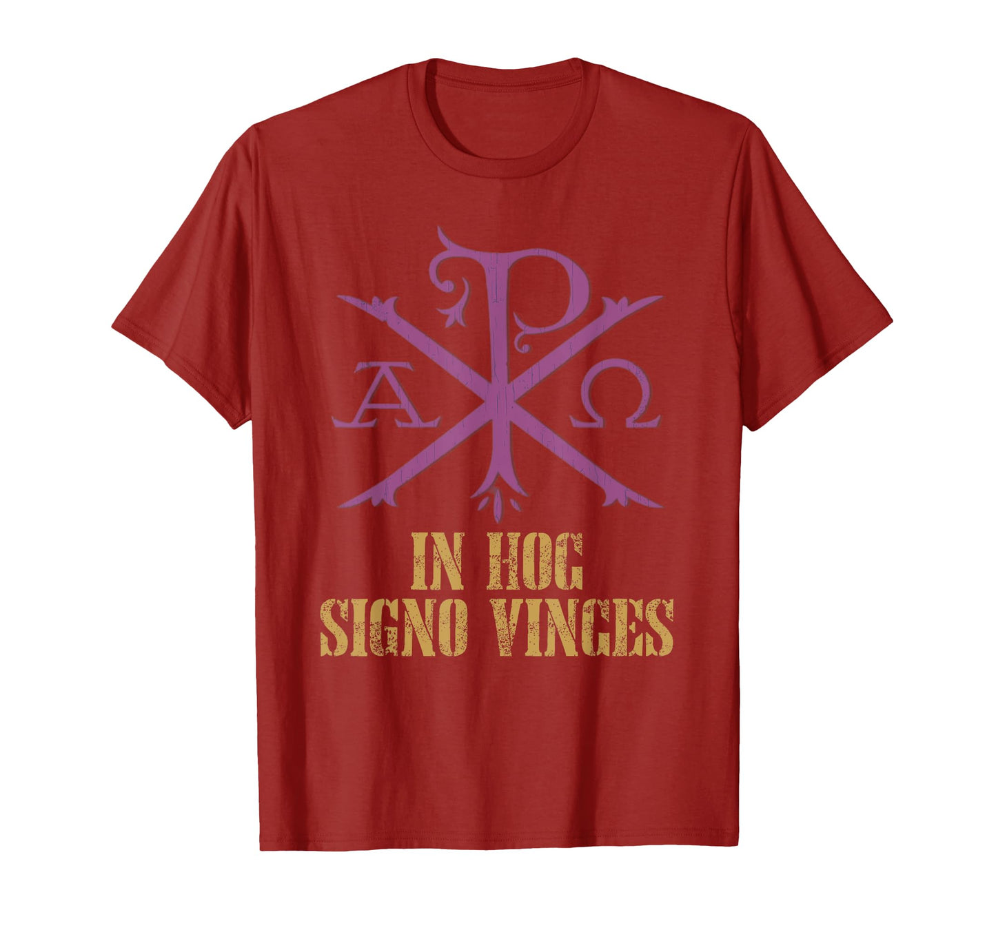 Chi Rho Christogram Catholic T-Shirt
