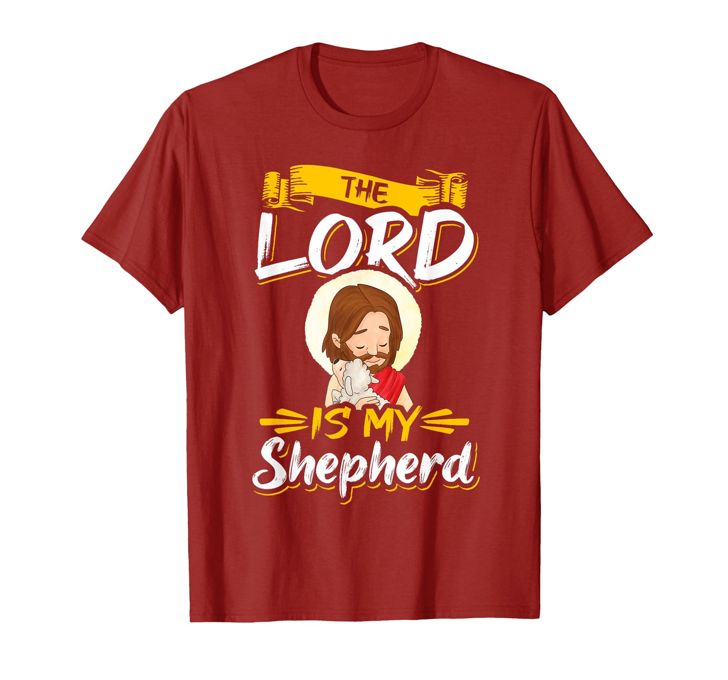 The Lord is my Shepherd Bible Church Jesus Psalm 23 T-Shirt