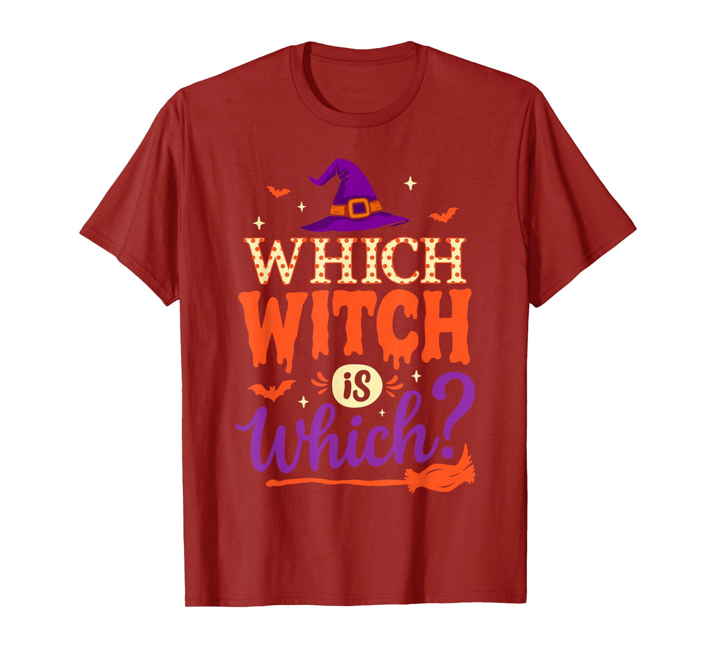 Which Witch is Which Halloween for Women Men English Teacher T-Shirt