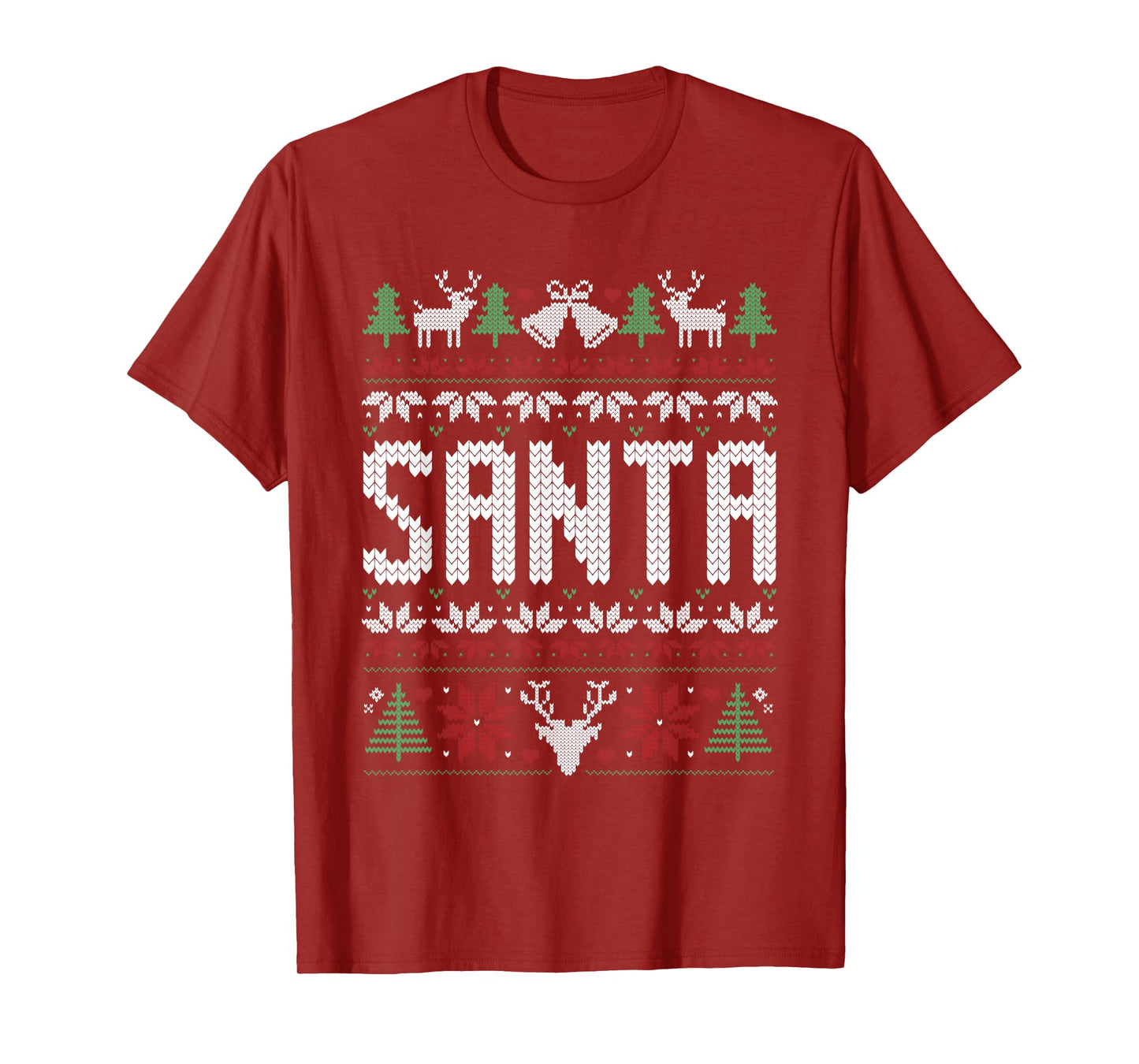 Santa I'm So Good Santa Came Twice Matching Couple Ugly Xmas T-Shirt