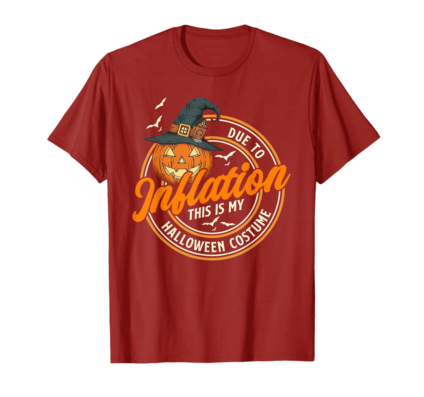 Pumpkin Halloween Costume Men Women Funny Halloween 2025 T-Shirt