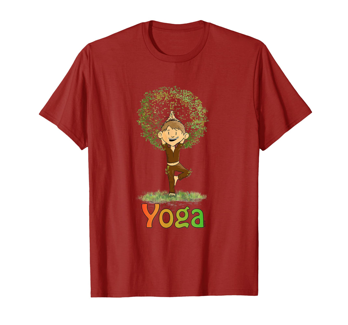 Kids Toddler Yoga Yogini The Tree Vrikshasana T-Shirt