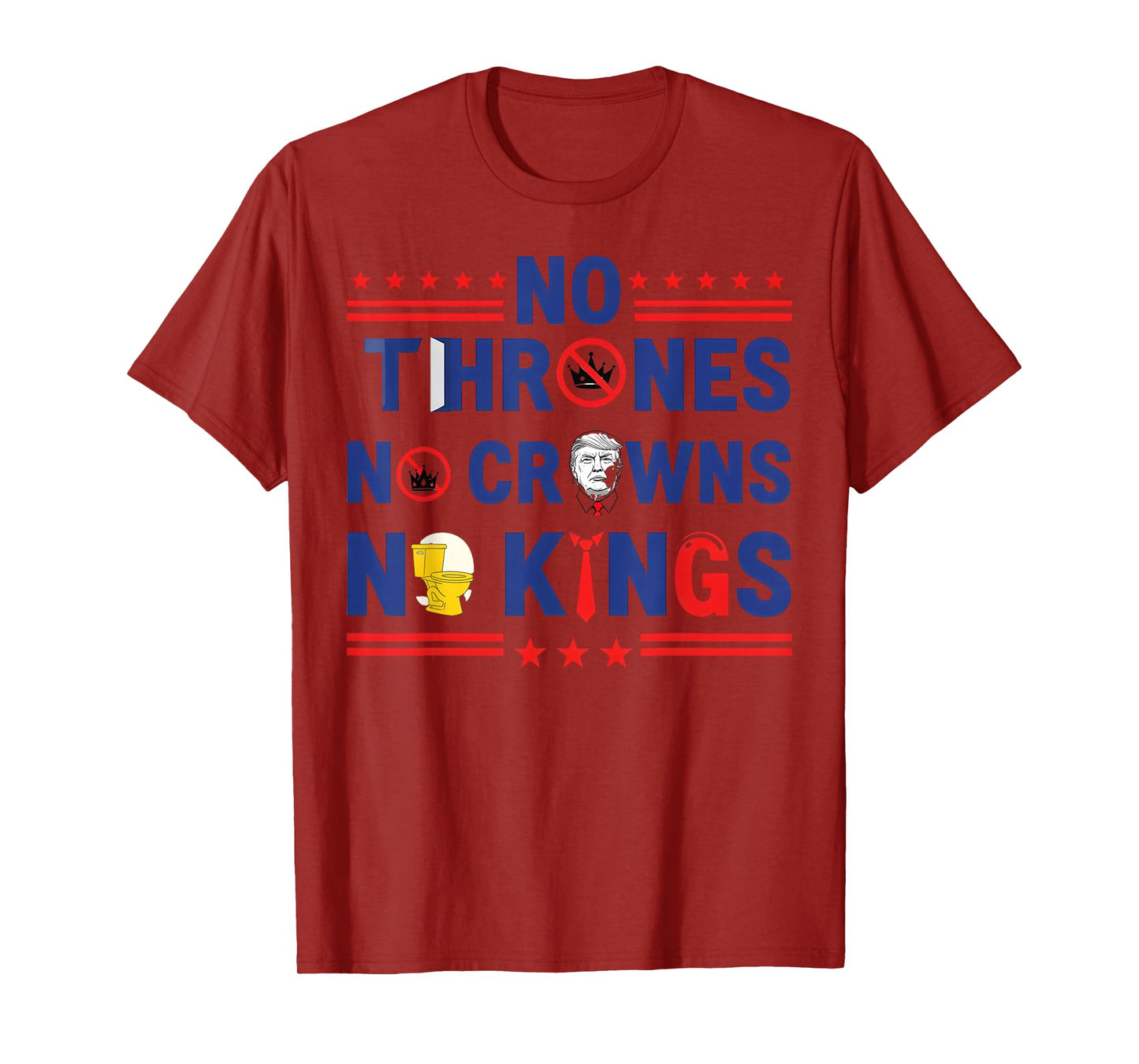 No Thrones No Crowns No Kings T-Shirt T-Shirt