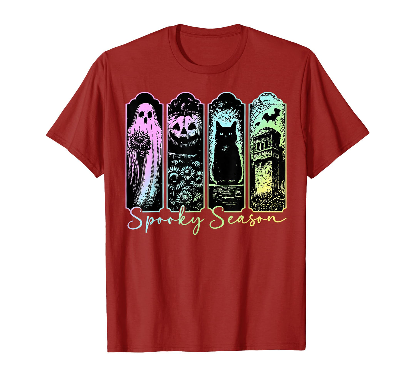 Funny Halloween Horror Spooky Season Matching Halloween T-Shirt