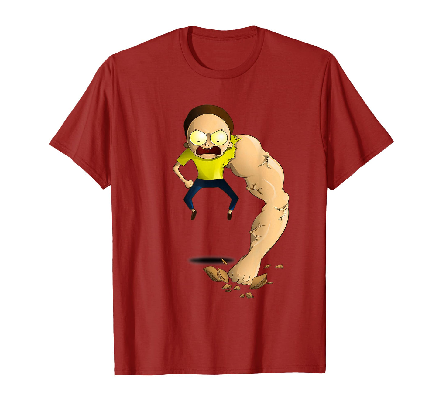 Rick and Morty Shirt Armothy Muscle T-Shirt T-Shirt
