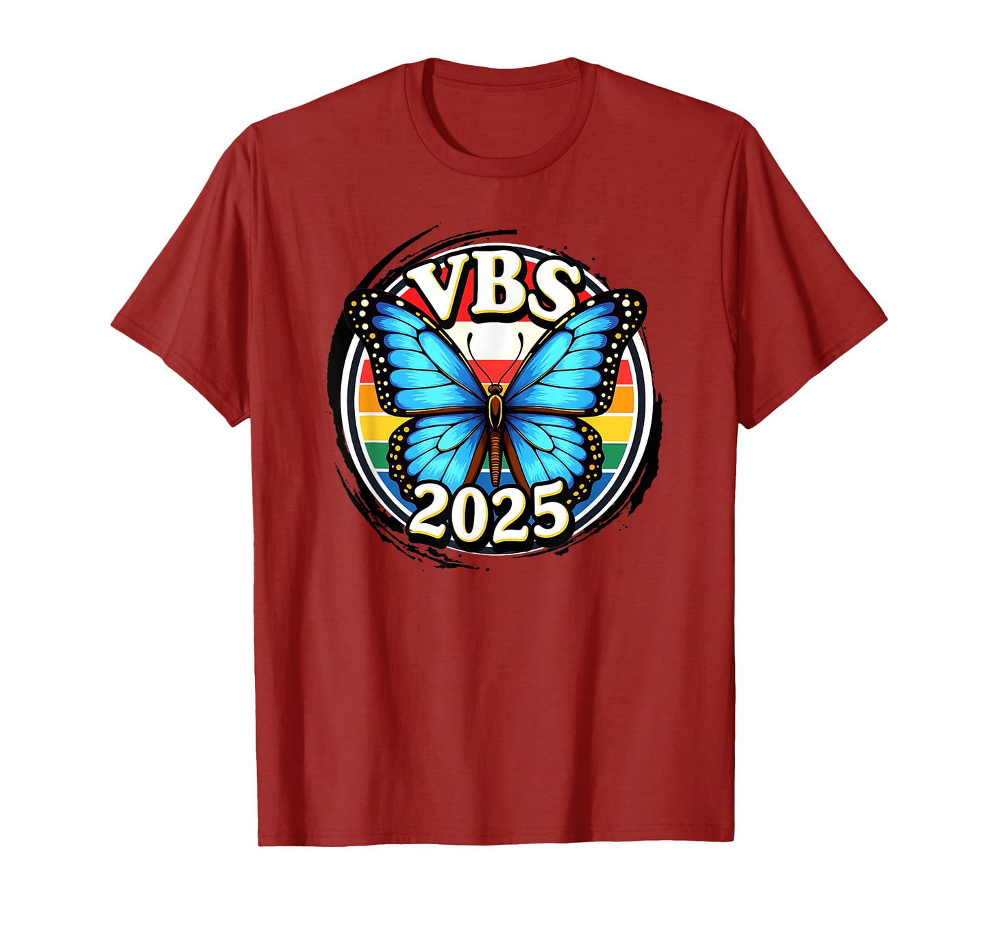 VBS 2025 Magnified Vacation Bible School Butterfly VBS Team T-Shirt