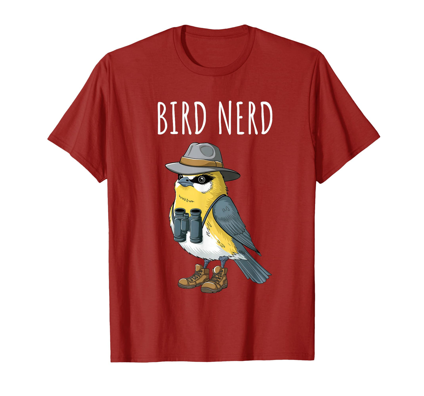 Bird Nerd Funny Bird Watching Birding Bird Lover Watcher T-Shirt