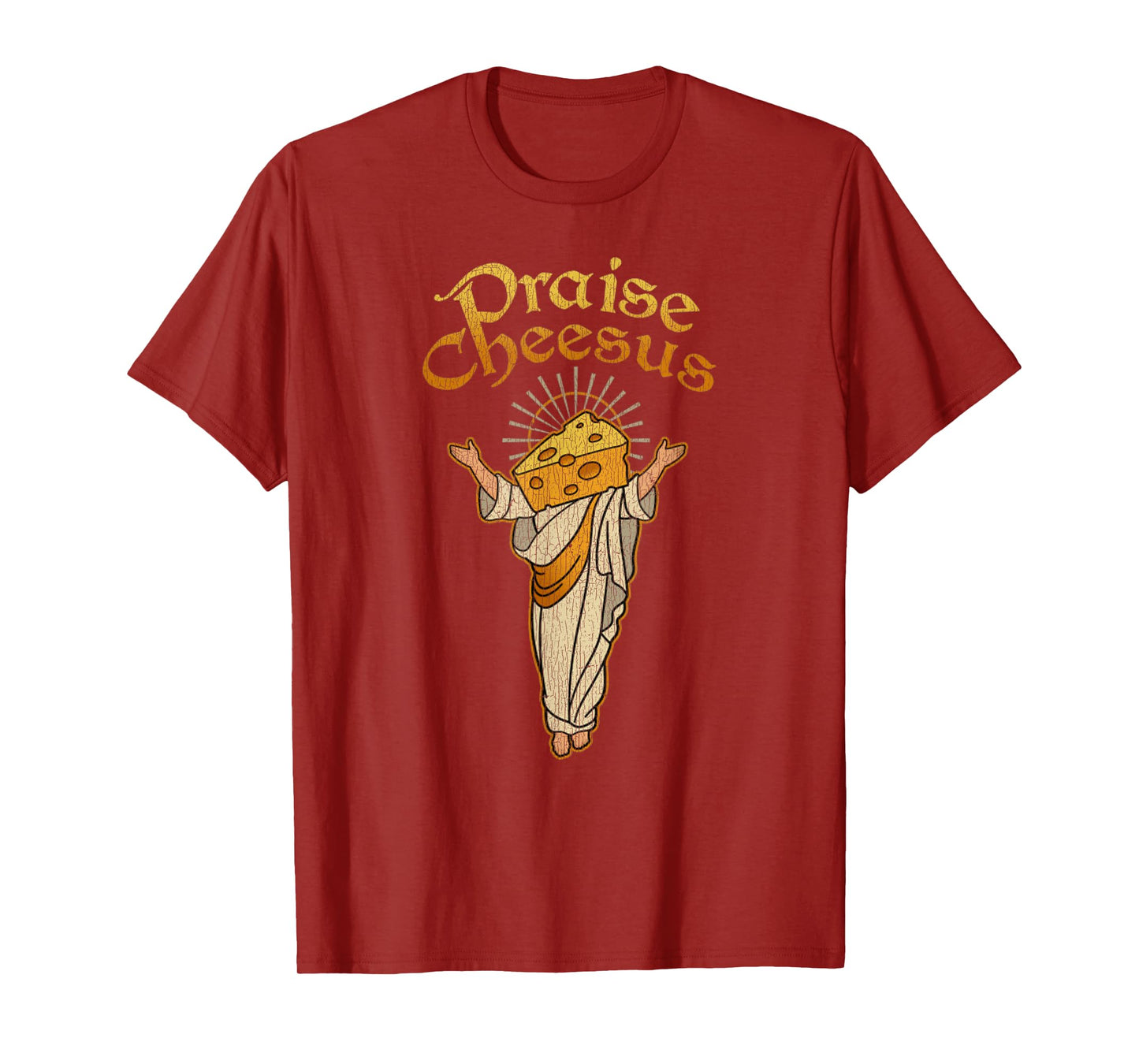 Vintage Praise Cheesus Cheese T-Shirt