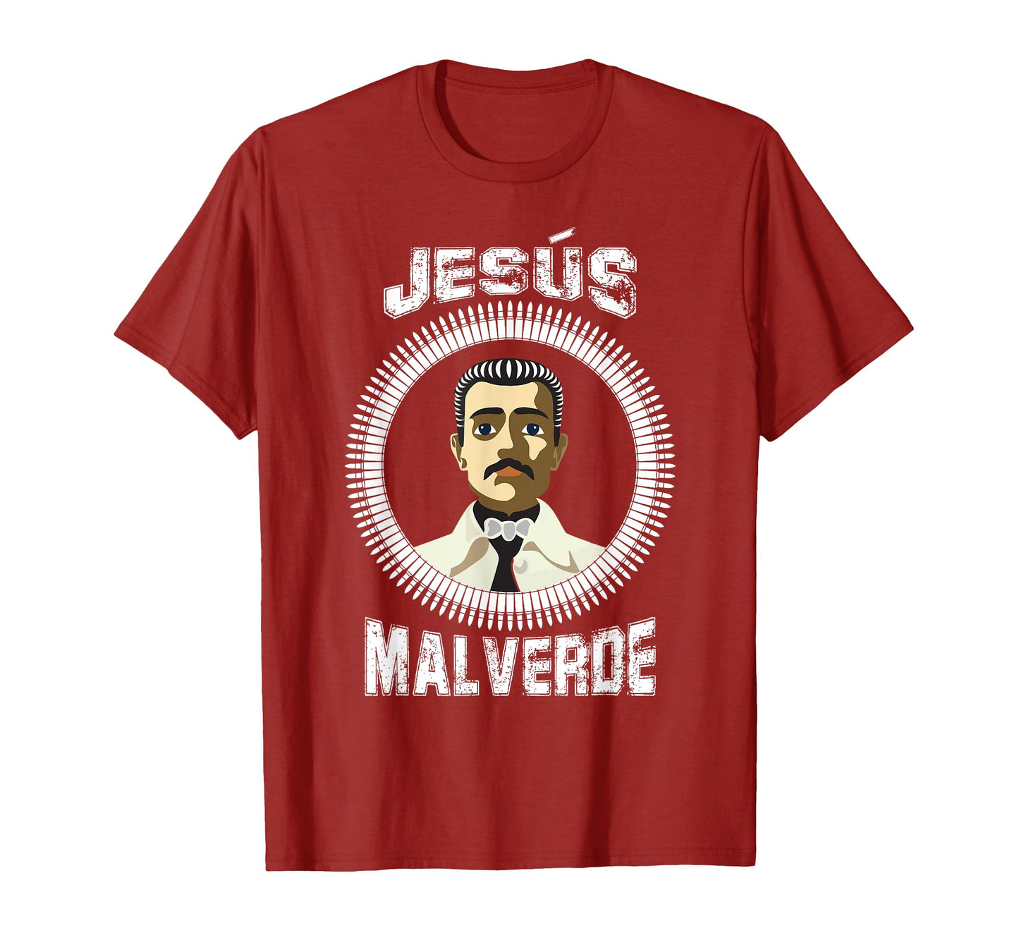 Jesus Malverde Tshirt Mexican Hero Angel Of The Poor Shirt T-Shirt