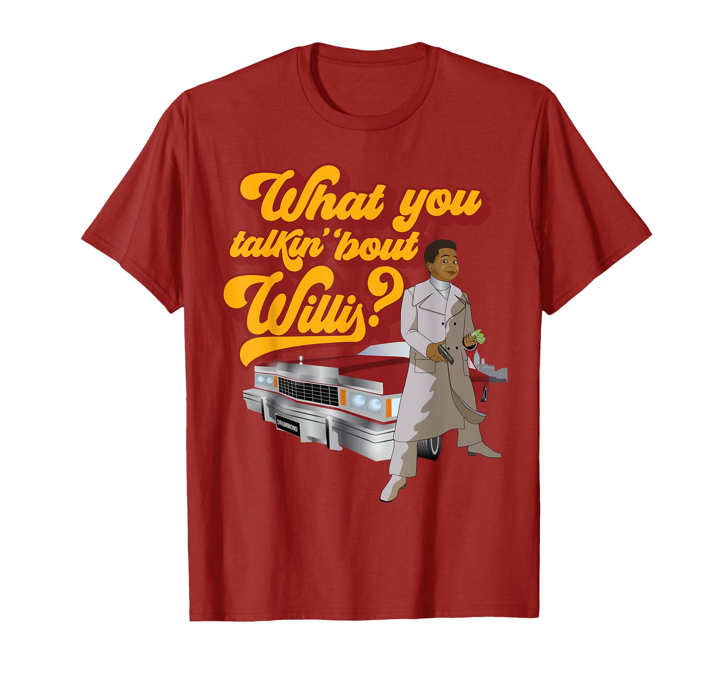 What you talkin' 'bout Willis? Blaxploitation T-Shirt