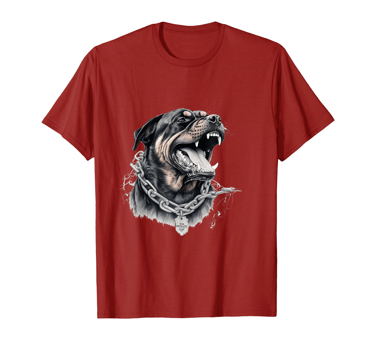 Fierce Rottweiler Dog T-Shirt for Men Women