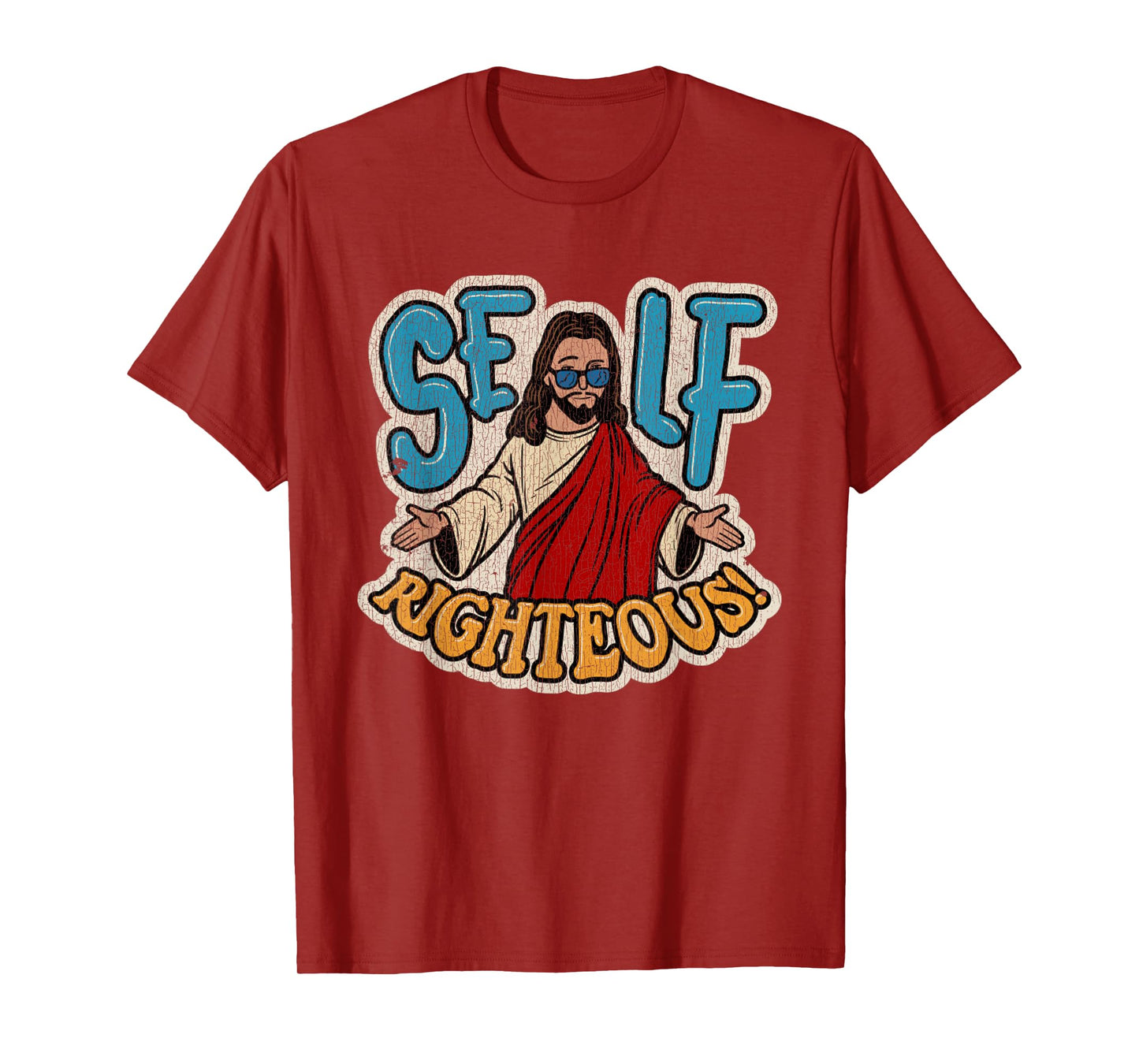 Vintage Self Righteous! Righteous Jesus T-Shirt