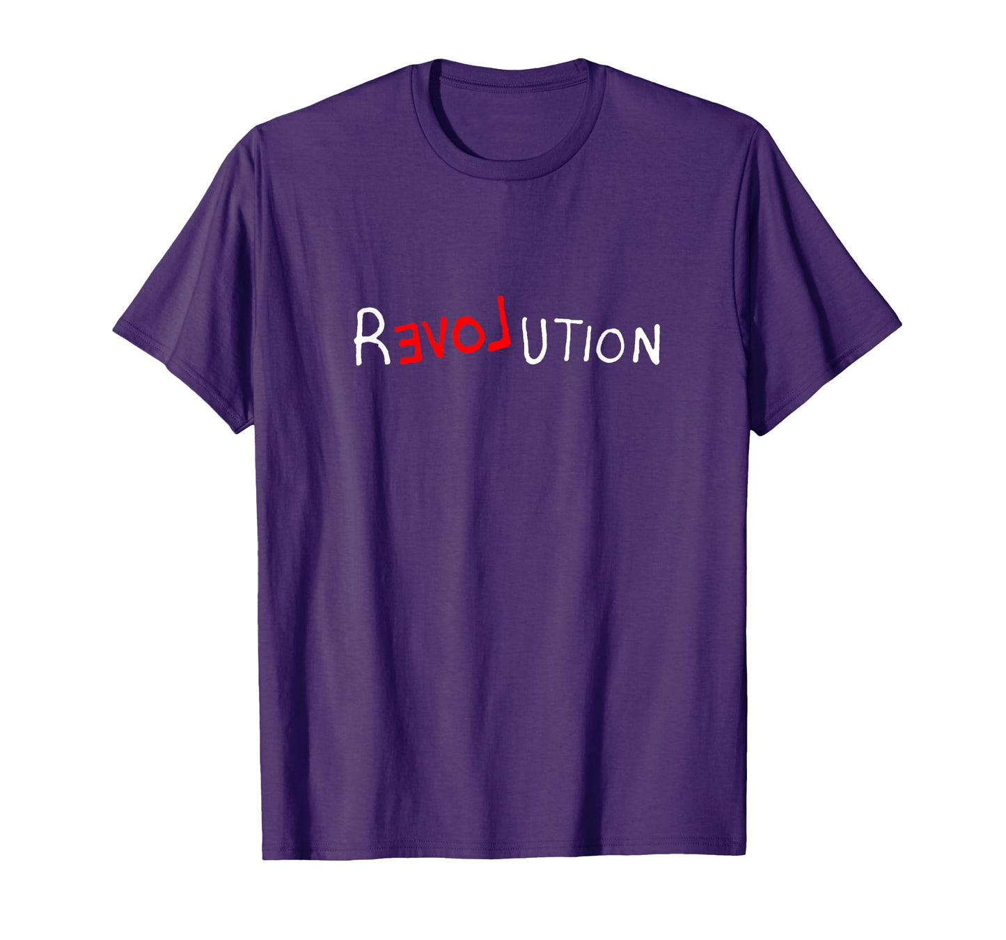 Revolution Reloveution Protest Love Demo Street Art T-Shirt