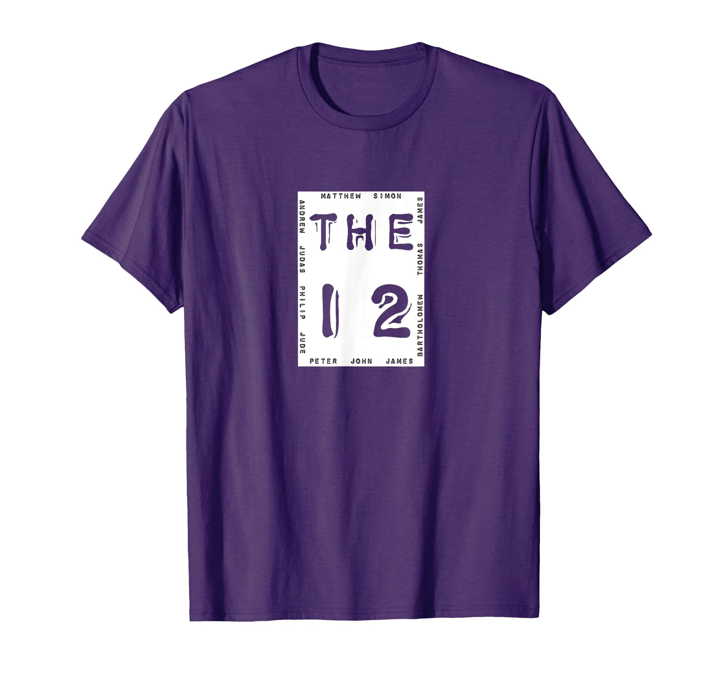 The Twelve Apostles T Shirt Jesus Disciples Bible Men Gift T-Shirt