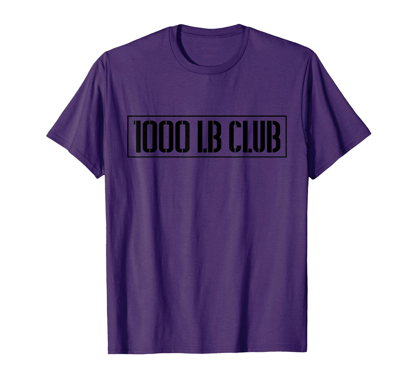 Strongvale 1000 LB Club Powerlifting Training T-Shirt - Men's X-Small Green Classic Crew Neck Short Sleeve T-Shirt