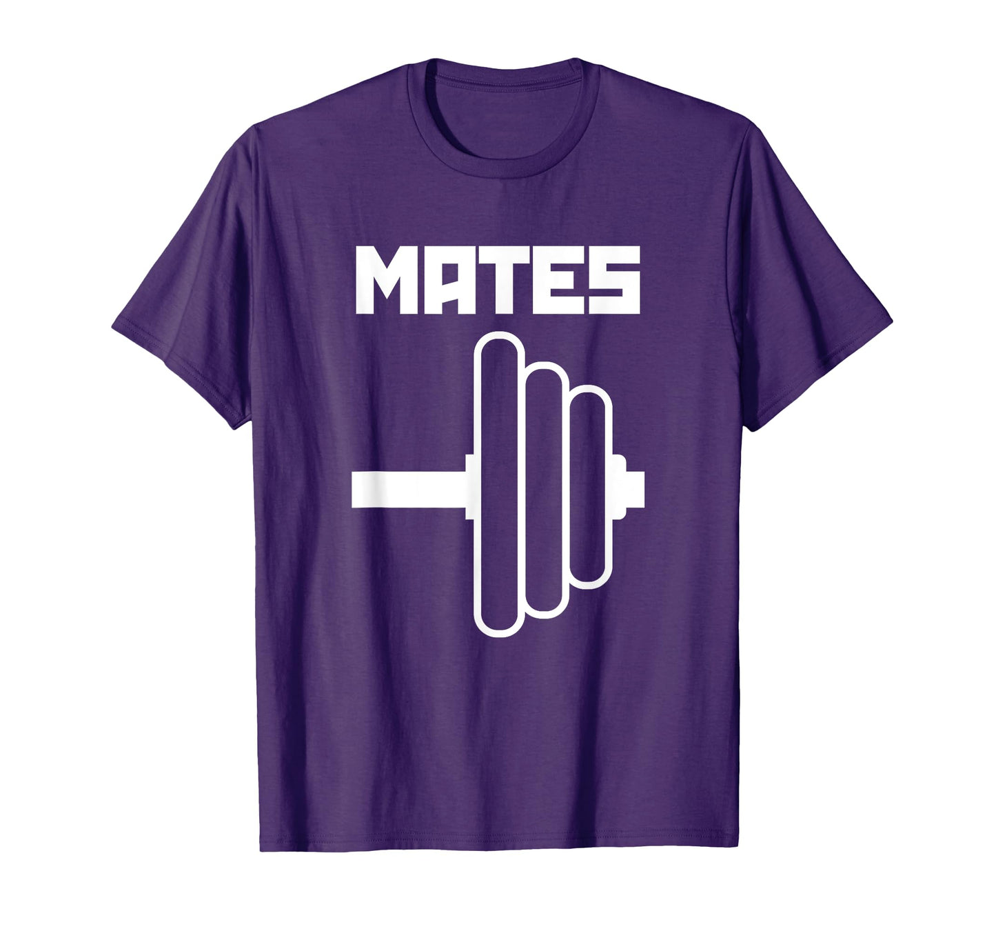 Swole Mates Cute Workout Couples Valentines Day Gym Fitness T-Shirt