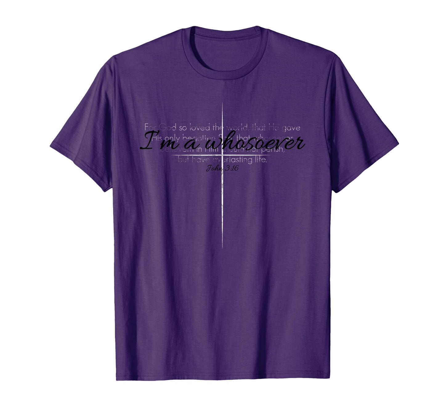House of Hope Designs I'm a Whosoever Unisex-Adults Classic Fit Grey Medium Cotton, Polyester Classic T-Shirt