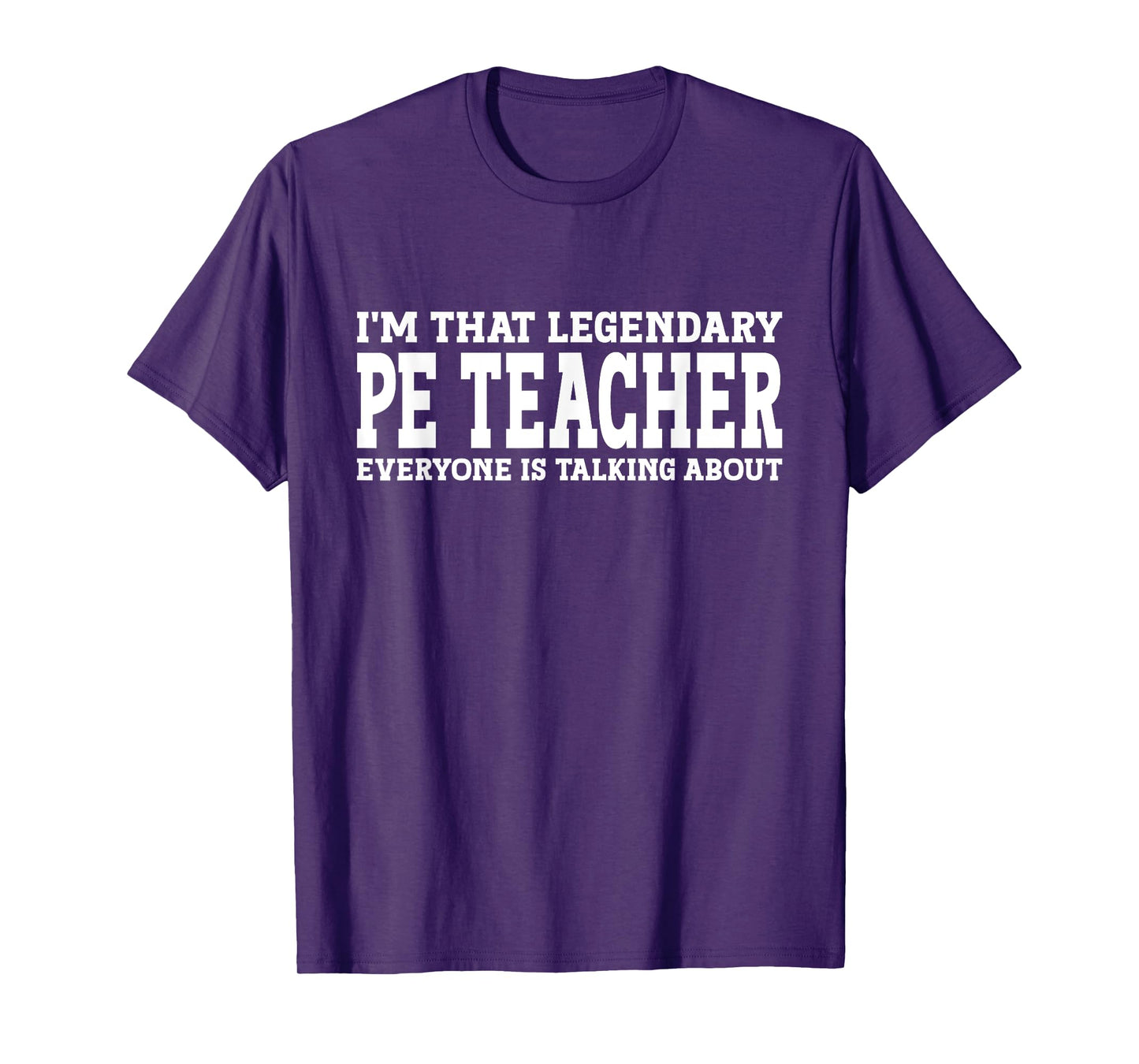 PE Teacher Job Title Employee Funny Worker PE Teacher T-Shirt for Men Women
