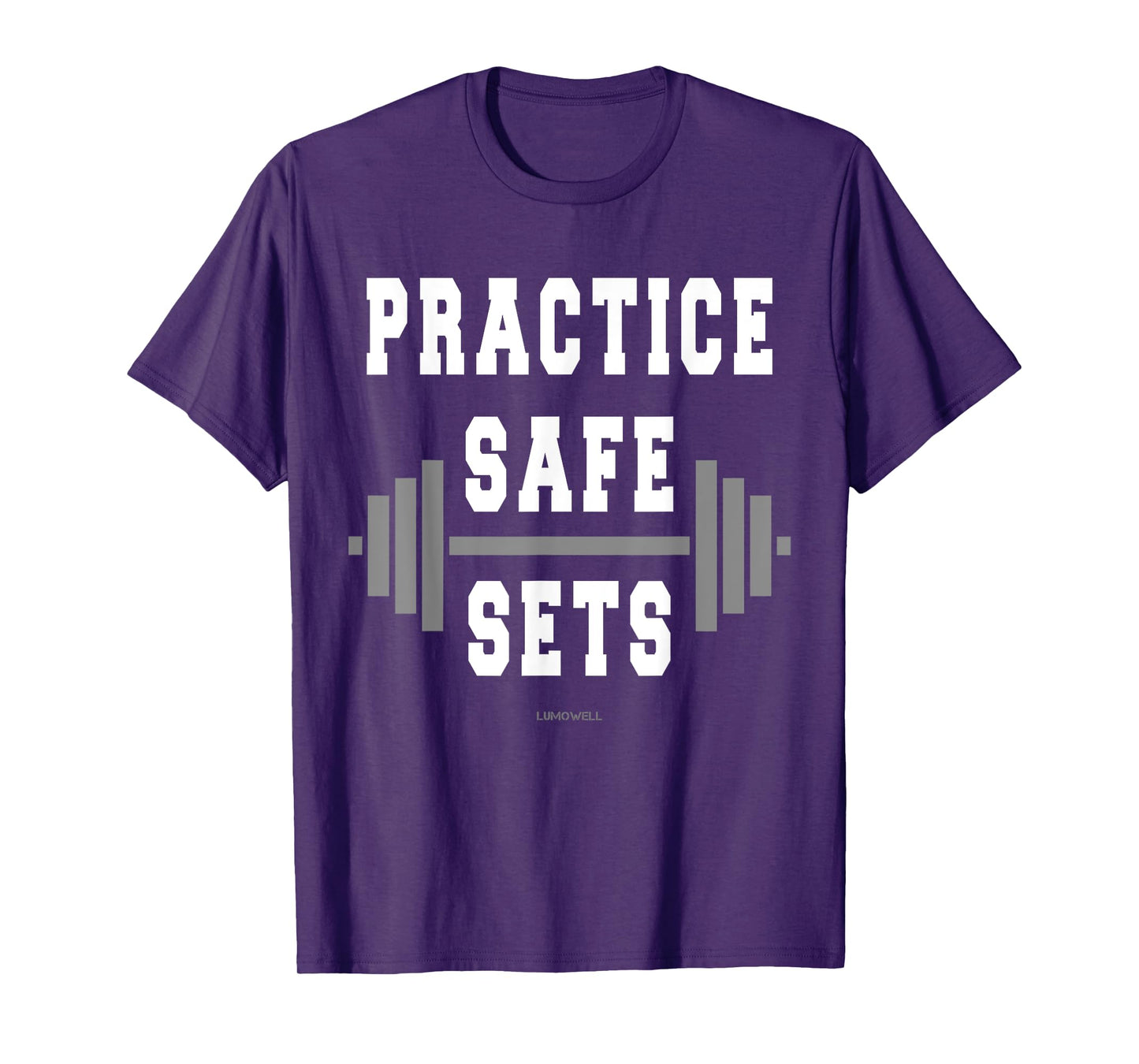 Practice Safe Sets T-Shirt - Funny Fitness Shirts
