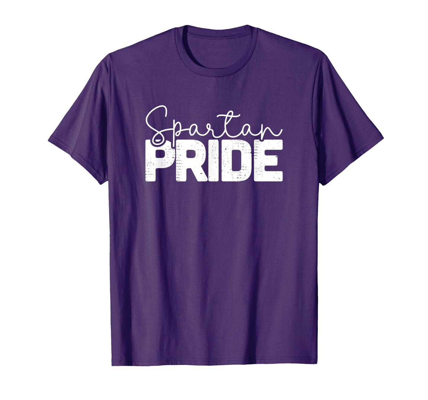 Spartan Pride - Retro Cursive Vintage T-Shirt