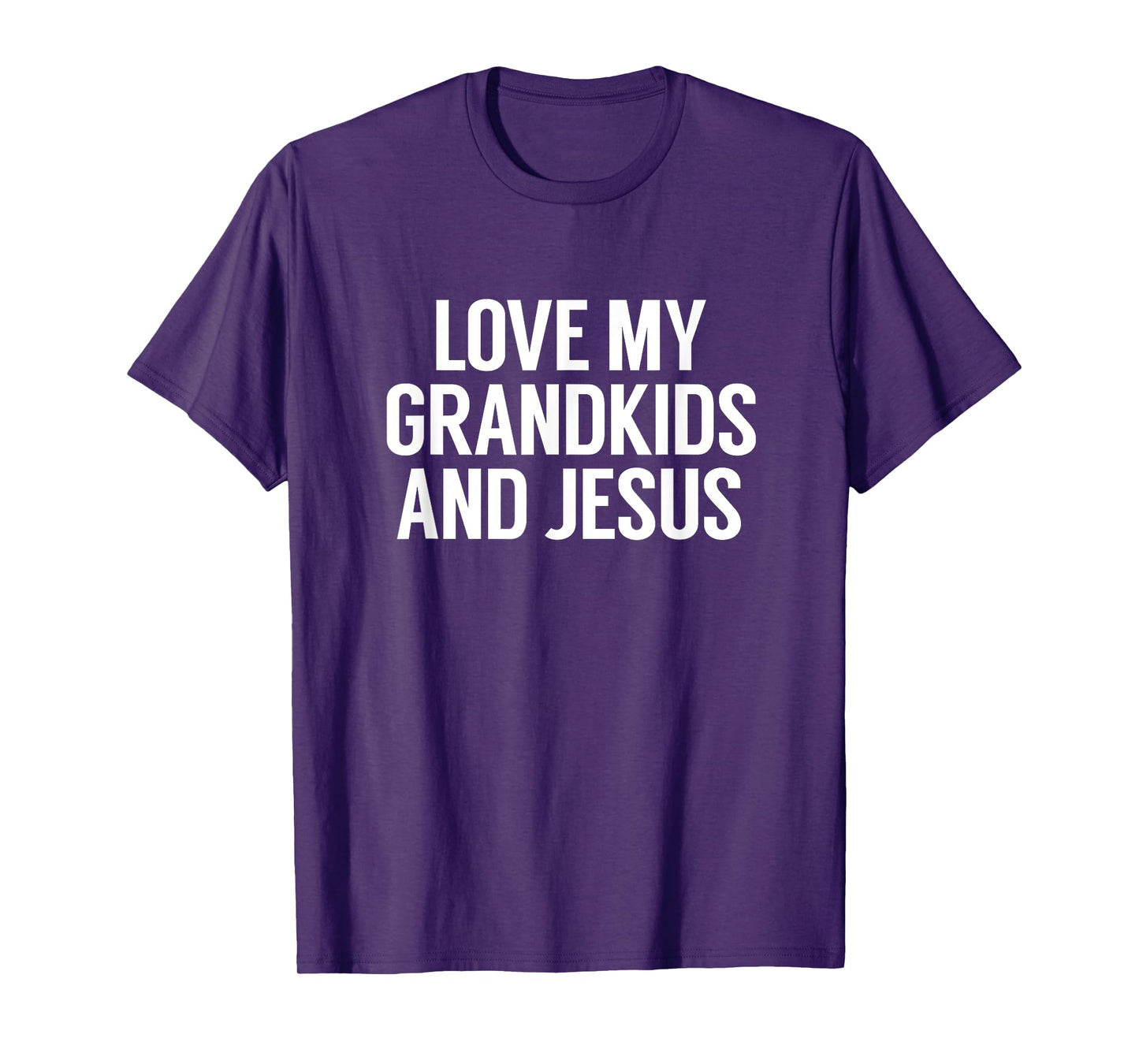 Love My Grandkids and Jesus, Christian Family TShirt