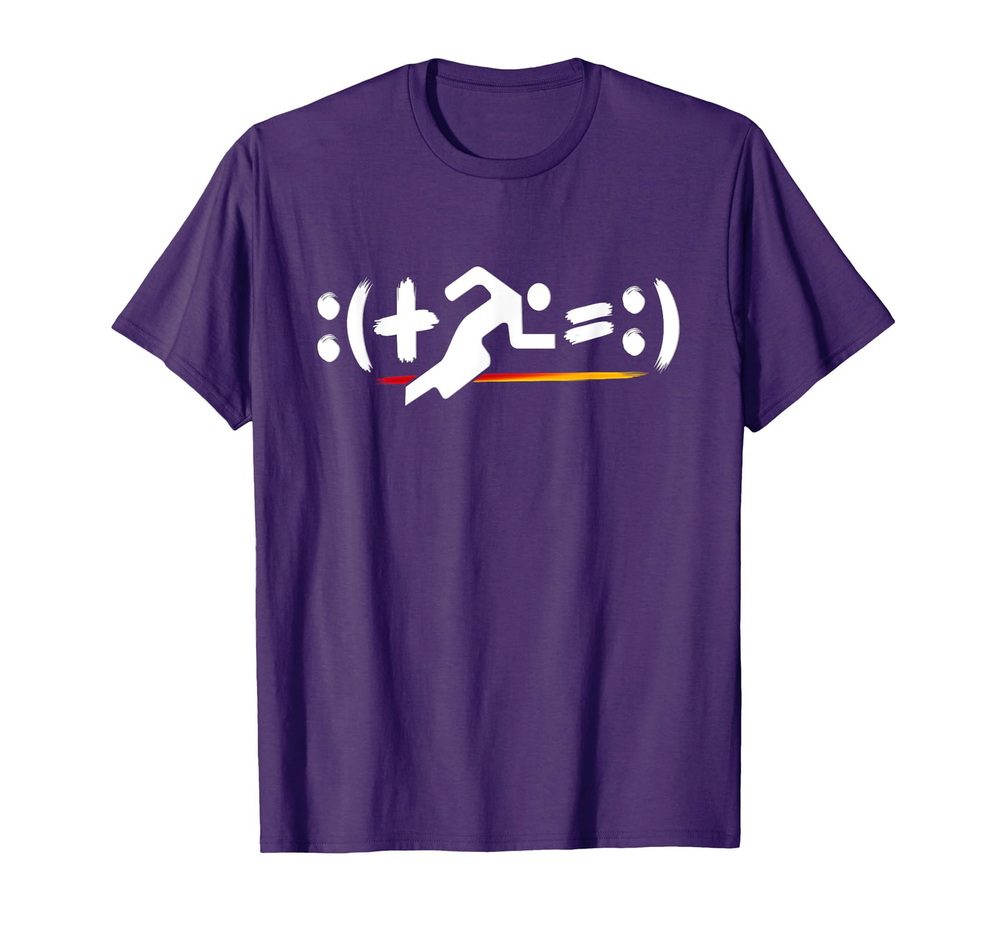 Running Math Equation T-Shirt With Math Symbols For Runners T-Shirt