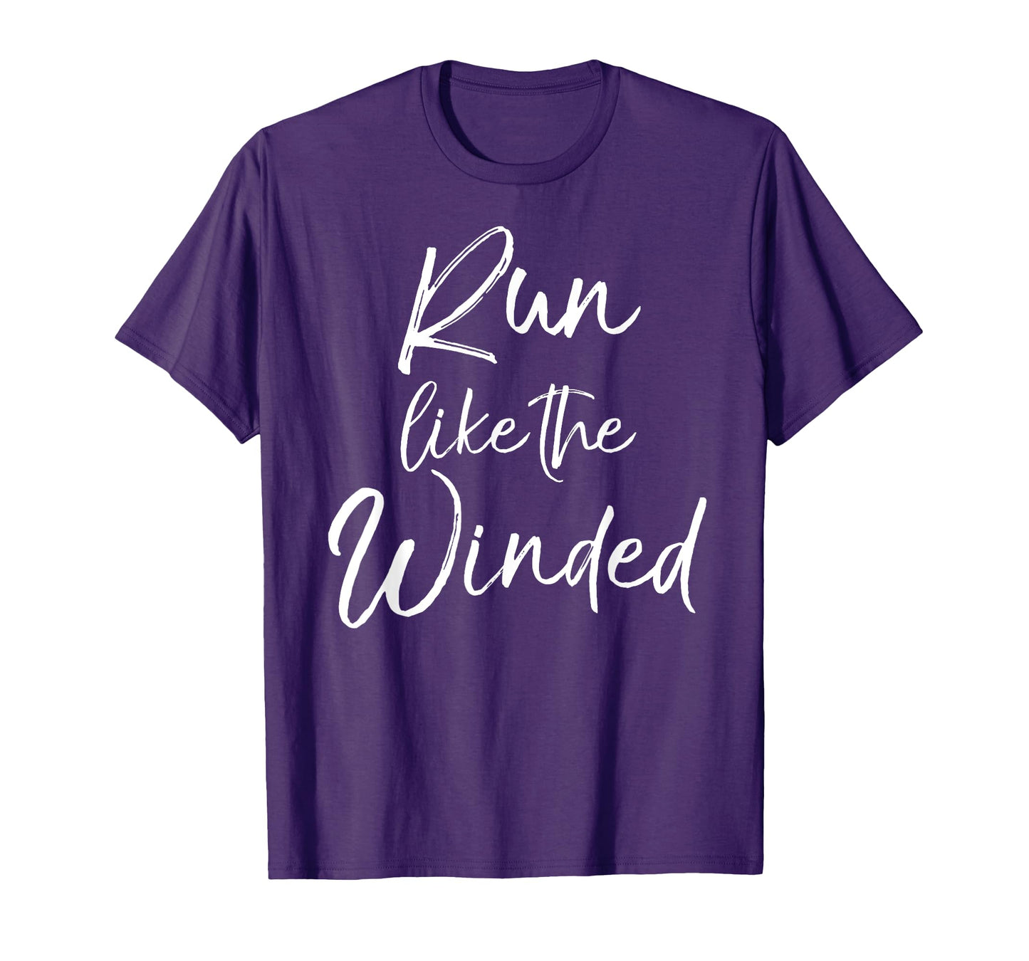 Cute Running Quote for Runners Cardio Run like the Winded T-Shirt