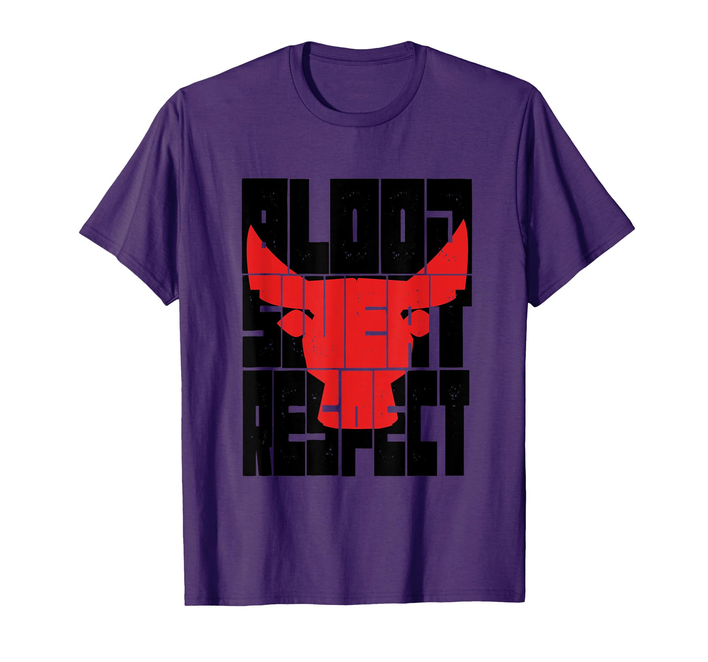 Blood Sweat Respect Motivational Gym Fitness Fighting Spirit T-Shirt