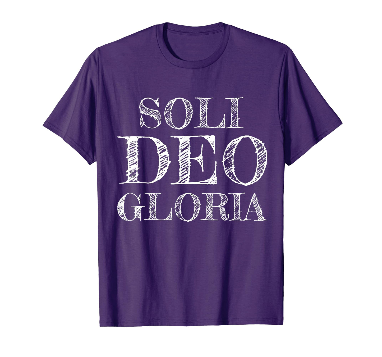 Soli Deo Gloria Five 5 Solas Christian Reformed T-Shirt