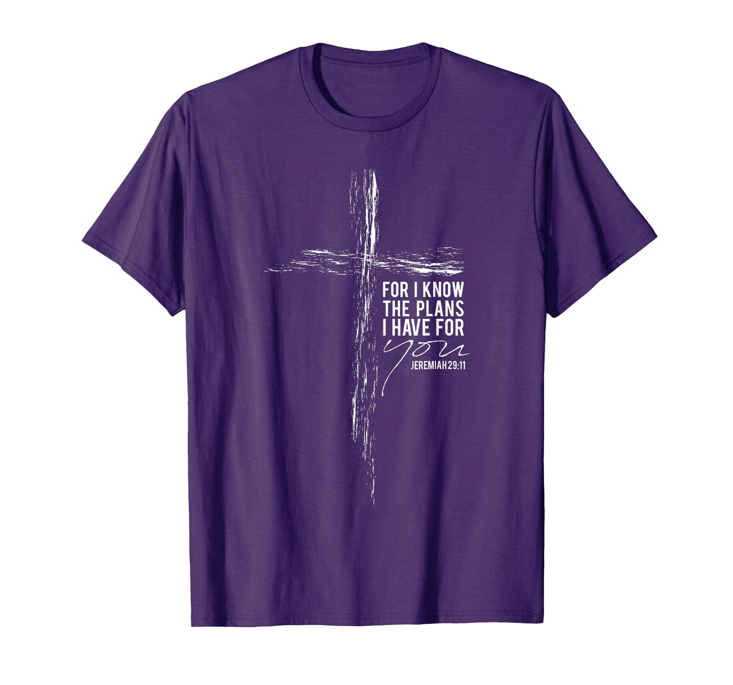 Jeremiah 29:11 Christian Cross Gifts Men Women Wife Husband T-Shirt