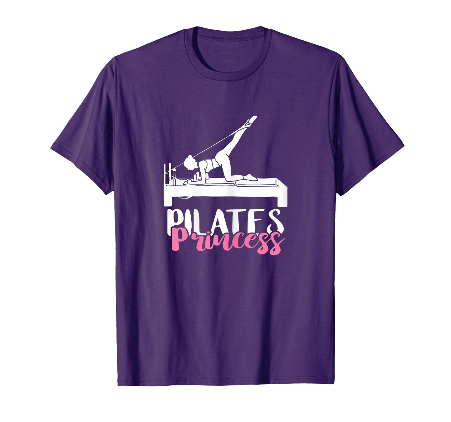 Pilates Princess Fitness Instructor Workout Exercise Pilates T-Shirt