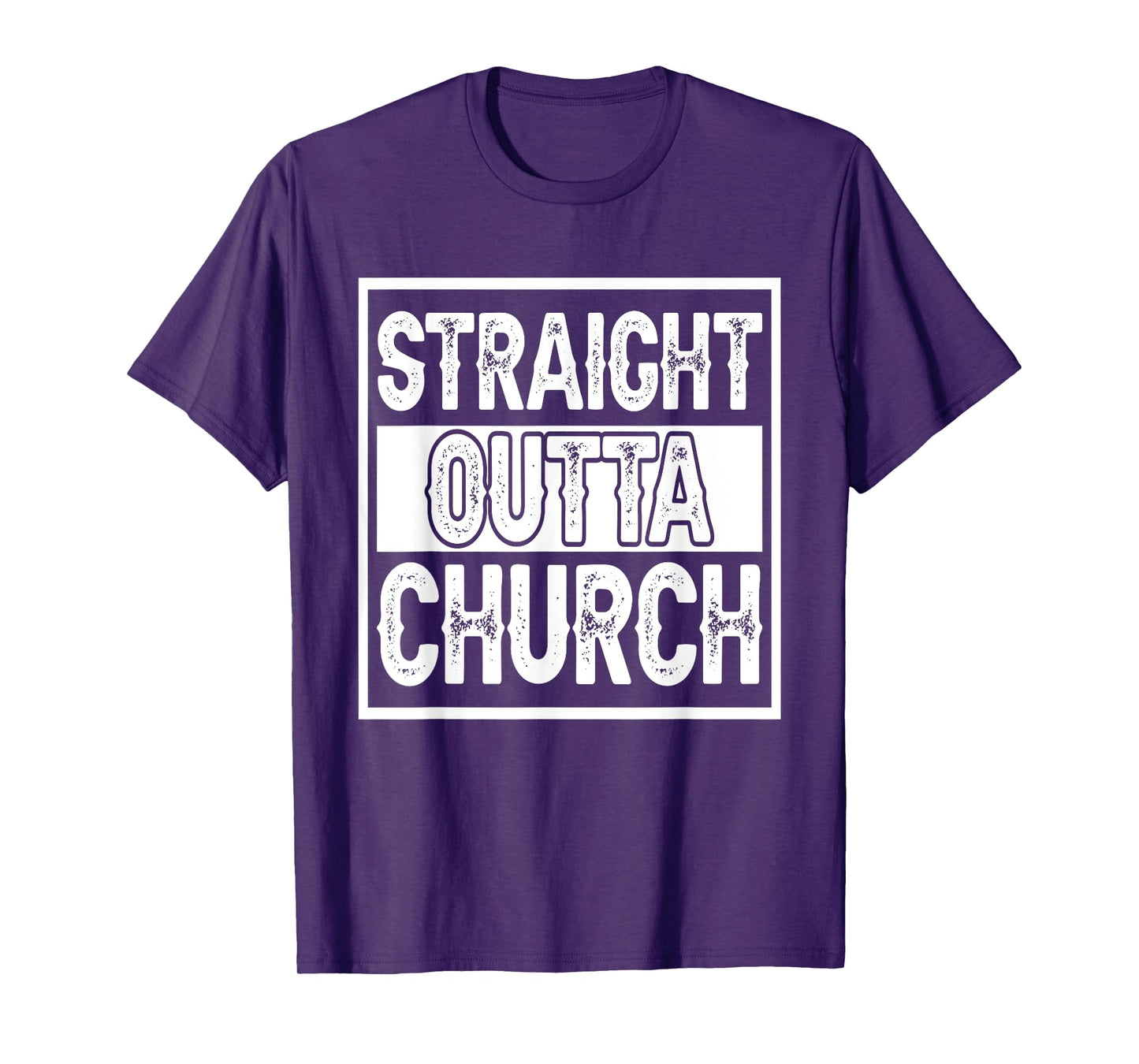 Straight Outta Church I Christianity T-Shirt