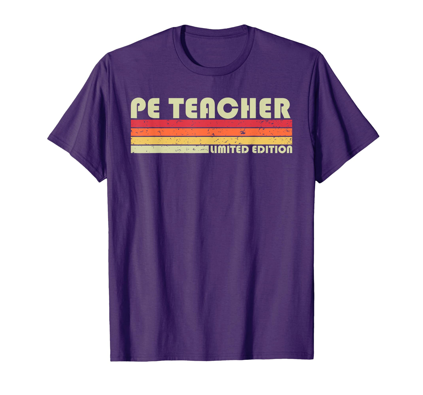 PE TEACHER Funny Job Title Profession Birthday Worker Idea T-Shirt